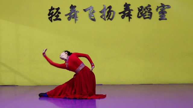 李洋独舞 草原之花 致青春 轻舞飞扬舞蹈室