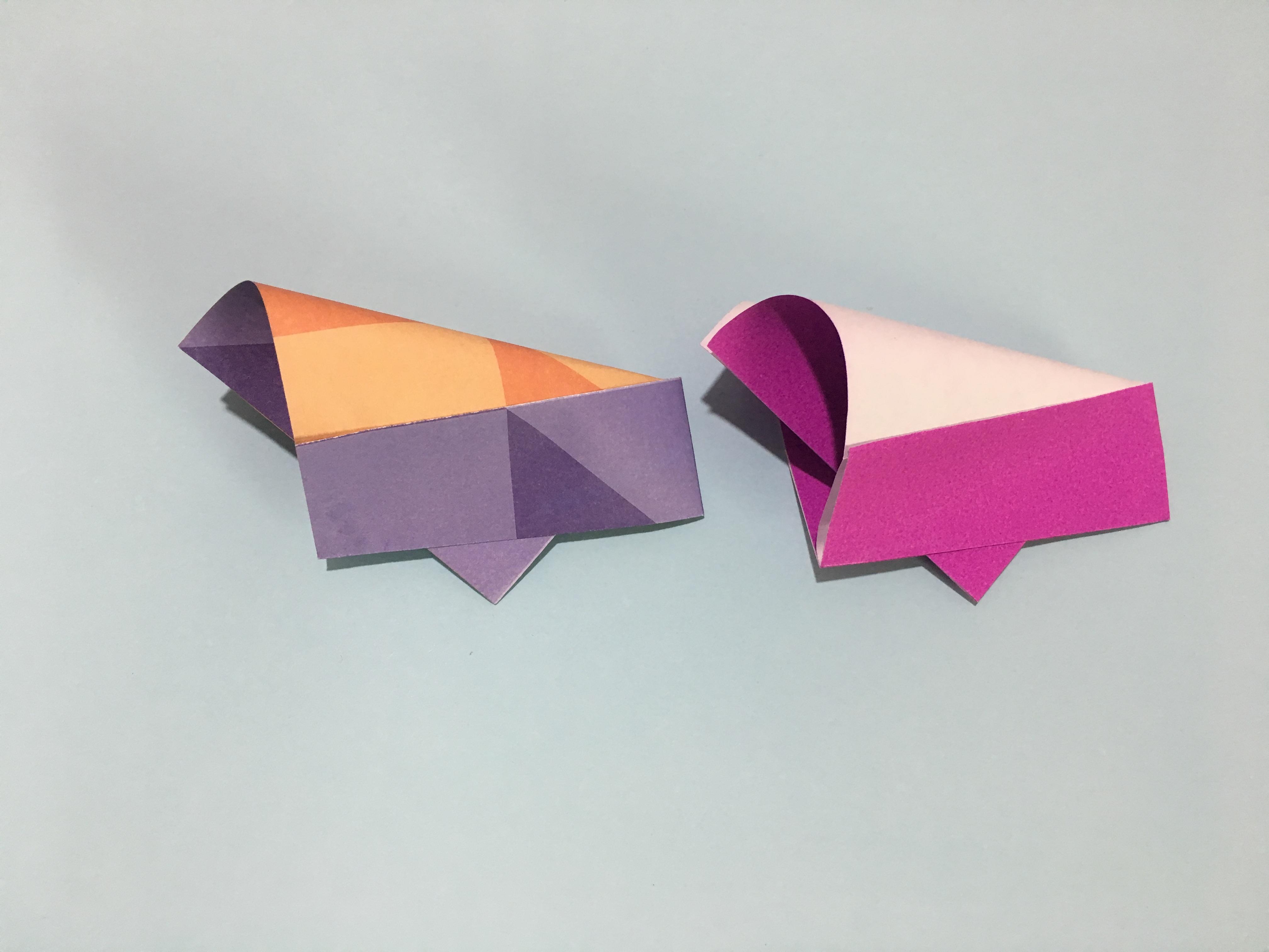 儿童手工折纸小玩具,2分钟就能学会 纸炮的折法