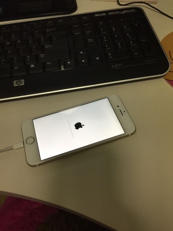 iphone6开机后红屏,然后显示连接itunes,哪位大神帮下