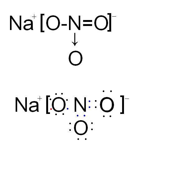 求硝酸钠的电子式.