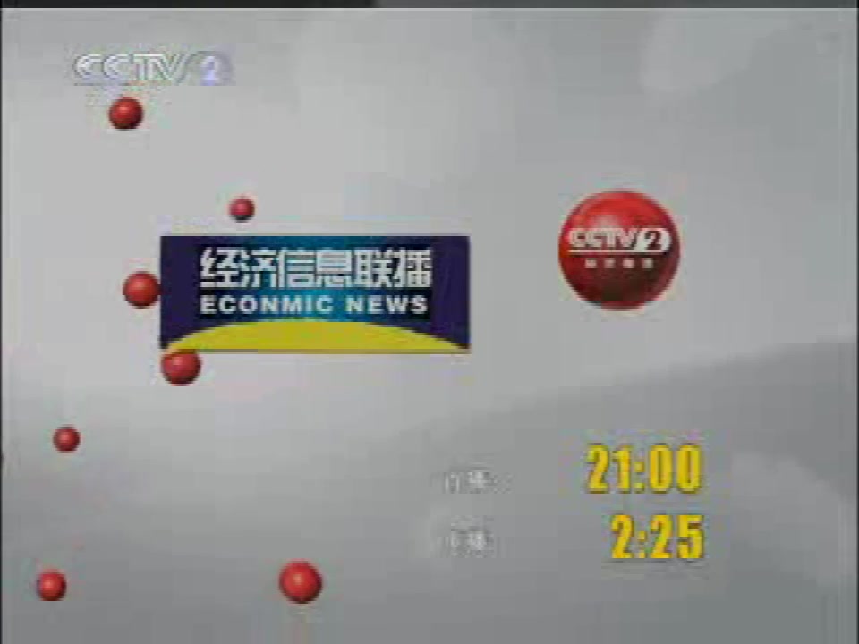 2007年7月9日cctv-2 经济信息联播》中间广告