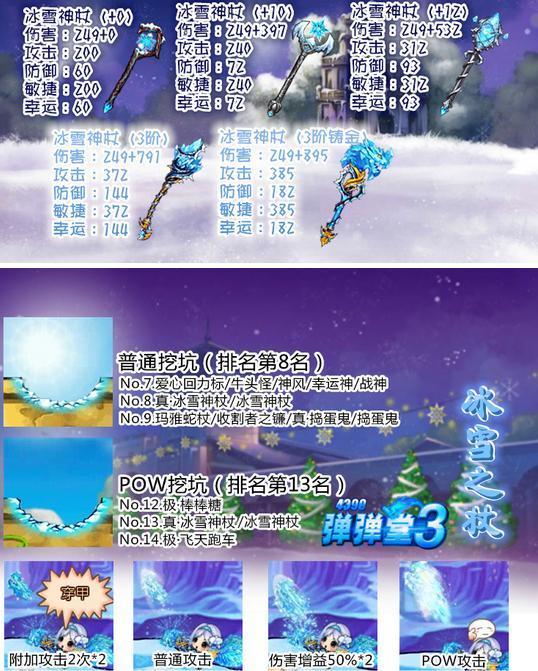 弹弹堂冰雪神杖和邪恶之魂哪个好