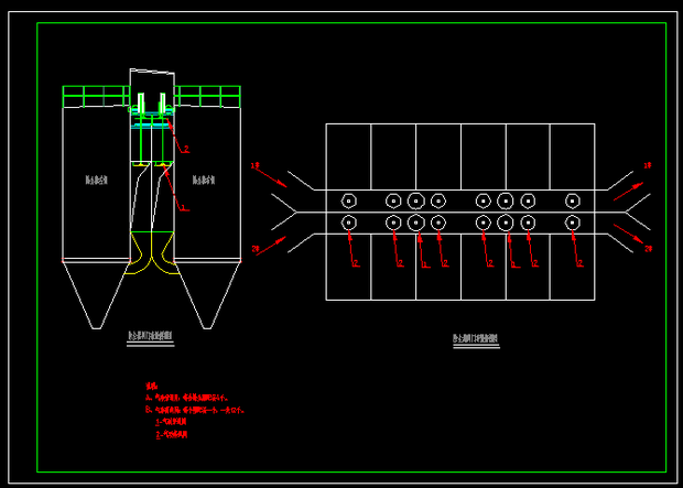 布袋除尘器图纸,布袋除尘器图纸