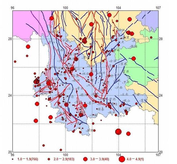 求清晰的地震断裂带分布图?谢谢