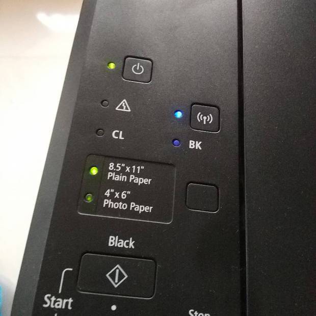 康佳打印机bk灯闪烁跟三角灯闪烁什么意思