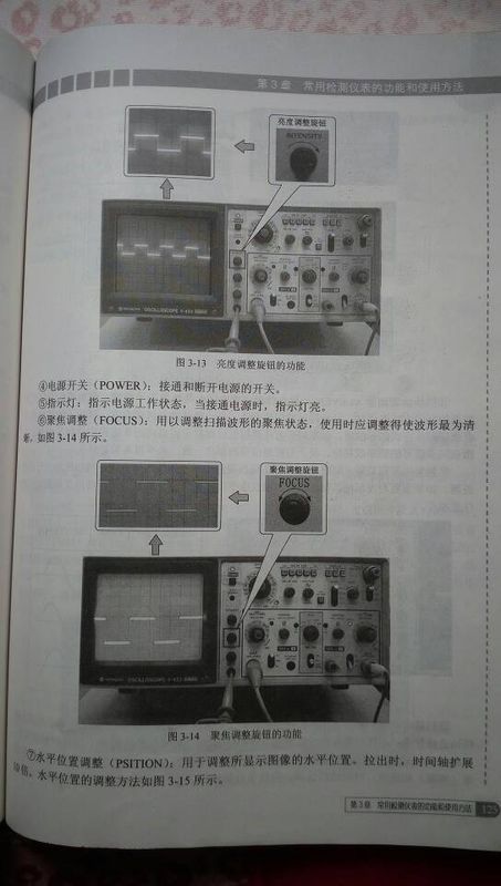 如果示波器良好,但由于某些旋钮未调好,荧光屏上既看不到亮点,也看不