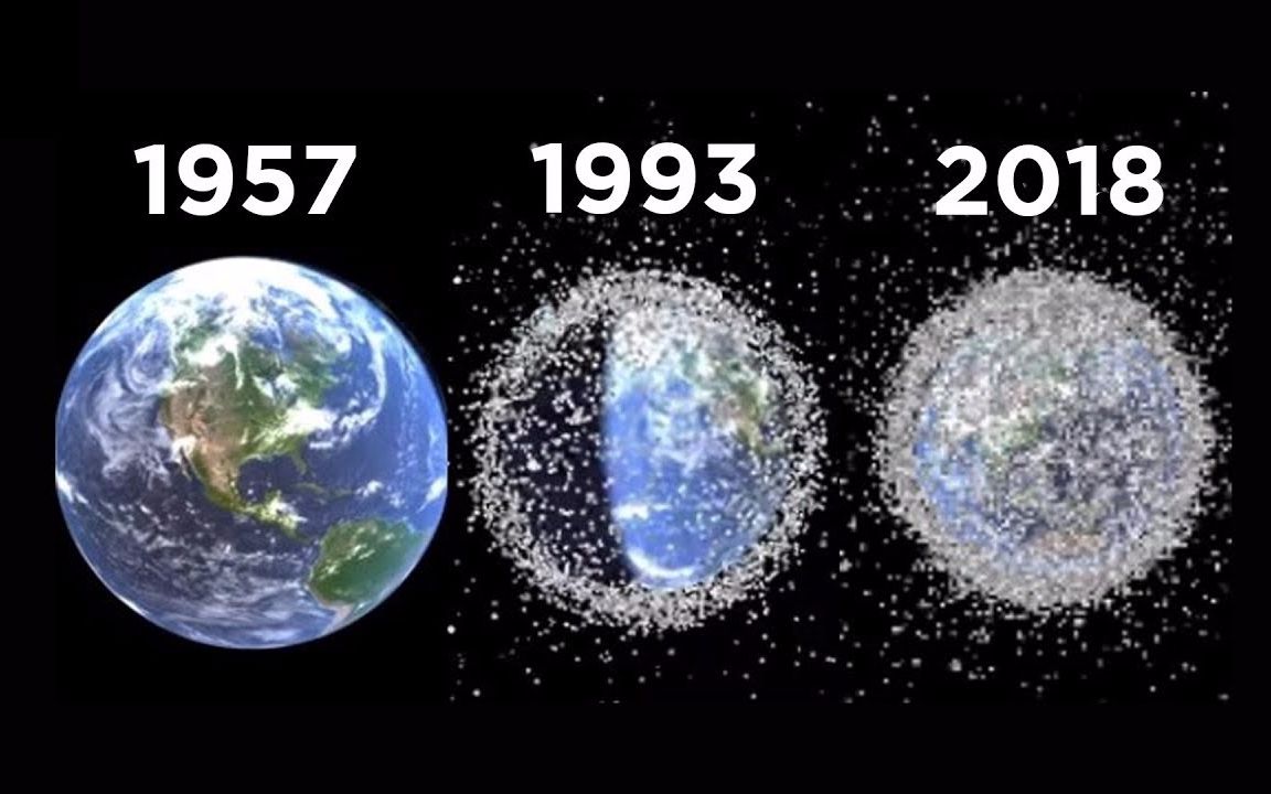 太空垃圾将导致人类未来将无法进入太空!介绍凯斯勒综合征和空间碎片