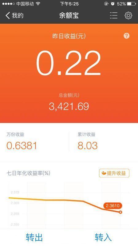 支付宝的钱怎么转到余额宝