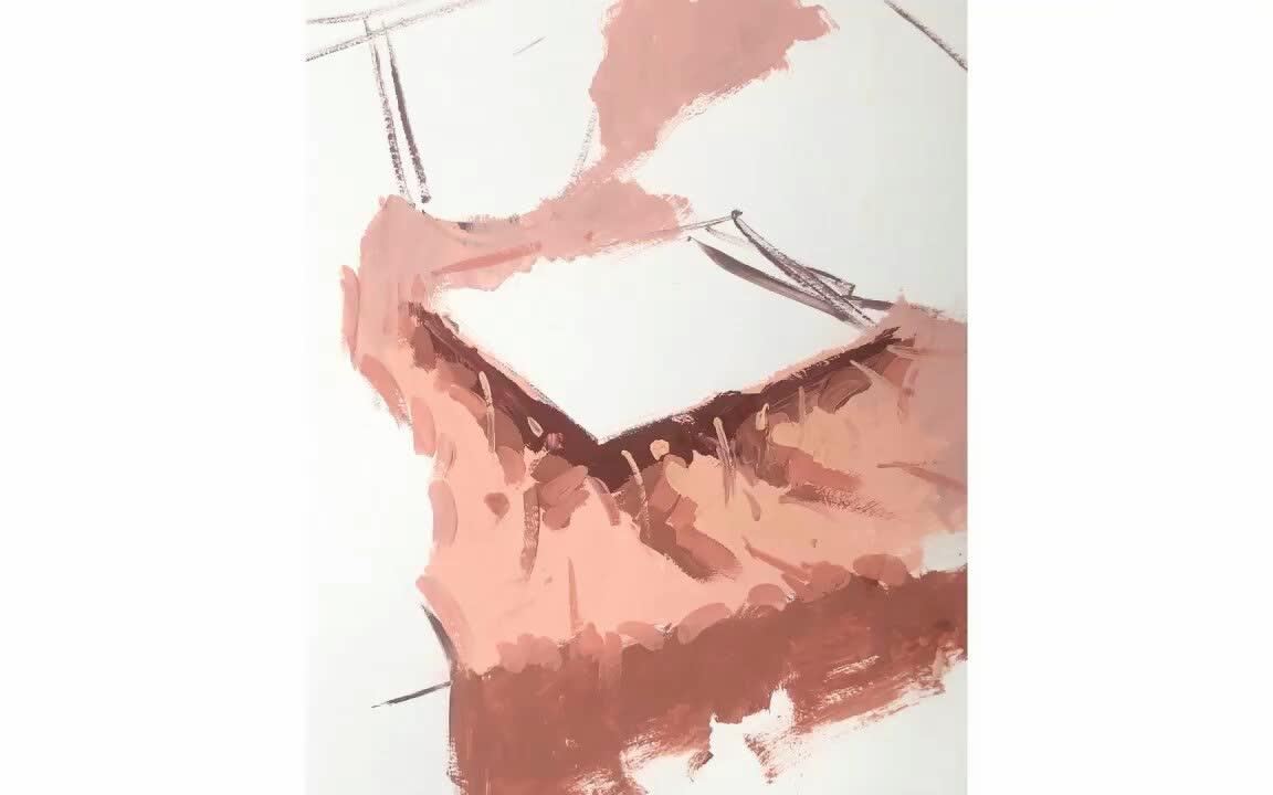 水粉衬布画法(`)