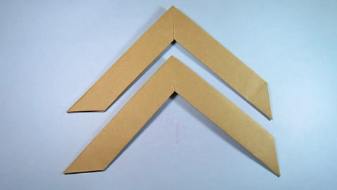 简单的手工折纸回旋镖,3分钟学会好玩的回旋飞镖折法