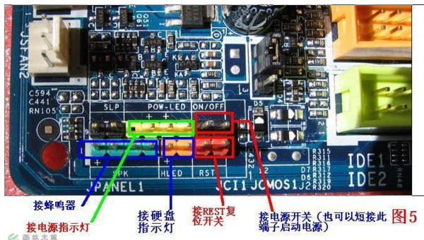 根据你的主板跳线图来看,可以近距离拍一张传上来看一下