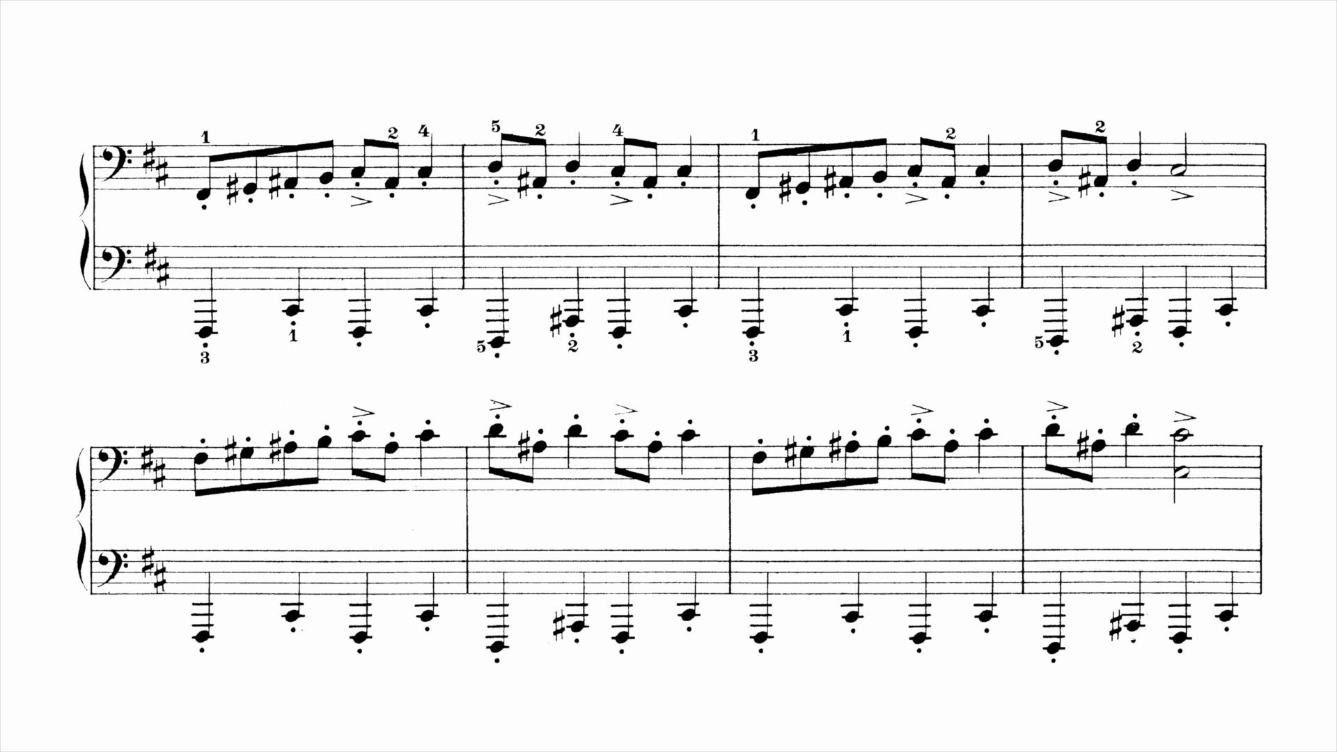 【钢琴】格里格   《 培尔·金特》第一组曲 之四——在山魔王的宫殿