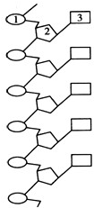 图为大肠杆菌dna分子结构的一条脱氧核苷酸长链.