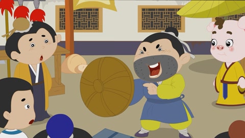 矛盾之争寓言故事图片