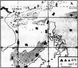 读我国南海盐场,沉积盆地分布图和