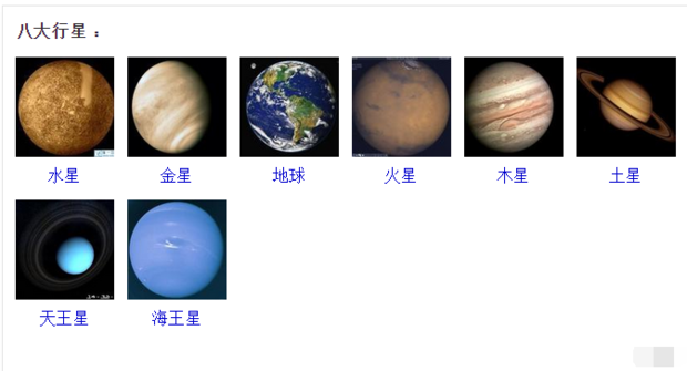 八大行星是指哪八大行星