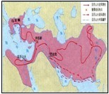 ①罗马共和国 ②亚历山大帝国 ③秦朝 ④波斯帝国 [ ]