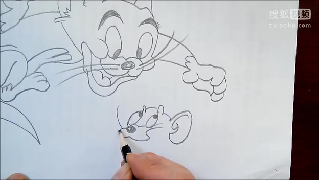 猫和老鼠2(周凯画室网络美术教学)