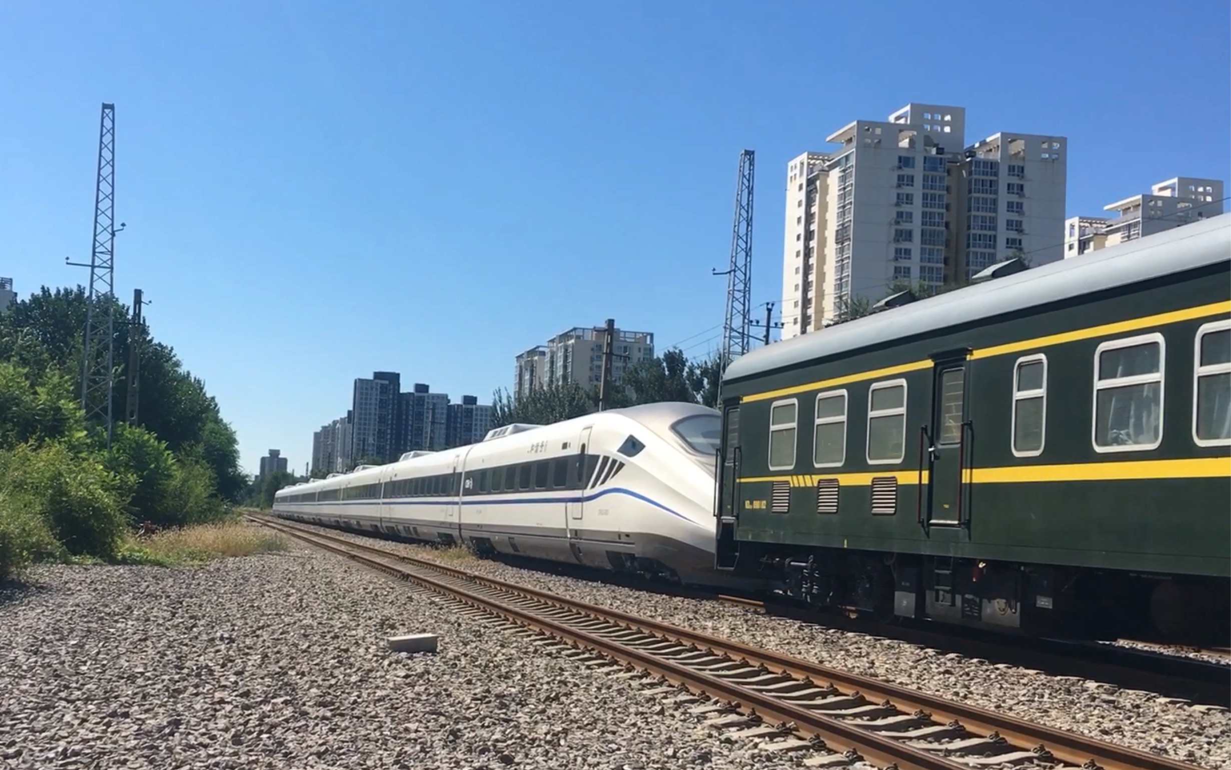 【m出品】crh2g-0001 无火回送至铁科院环铁试验场