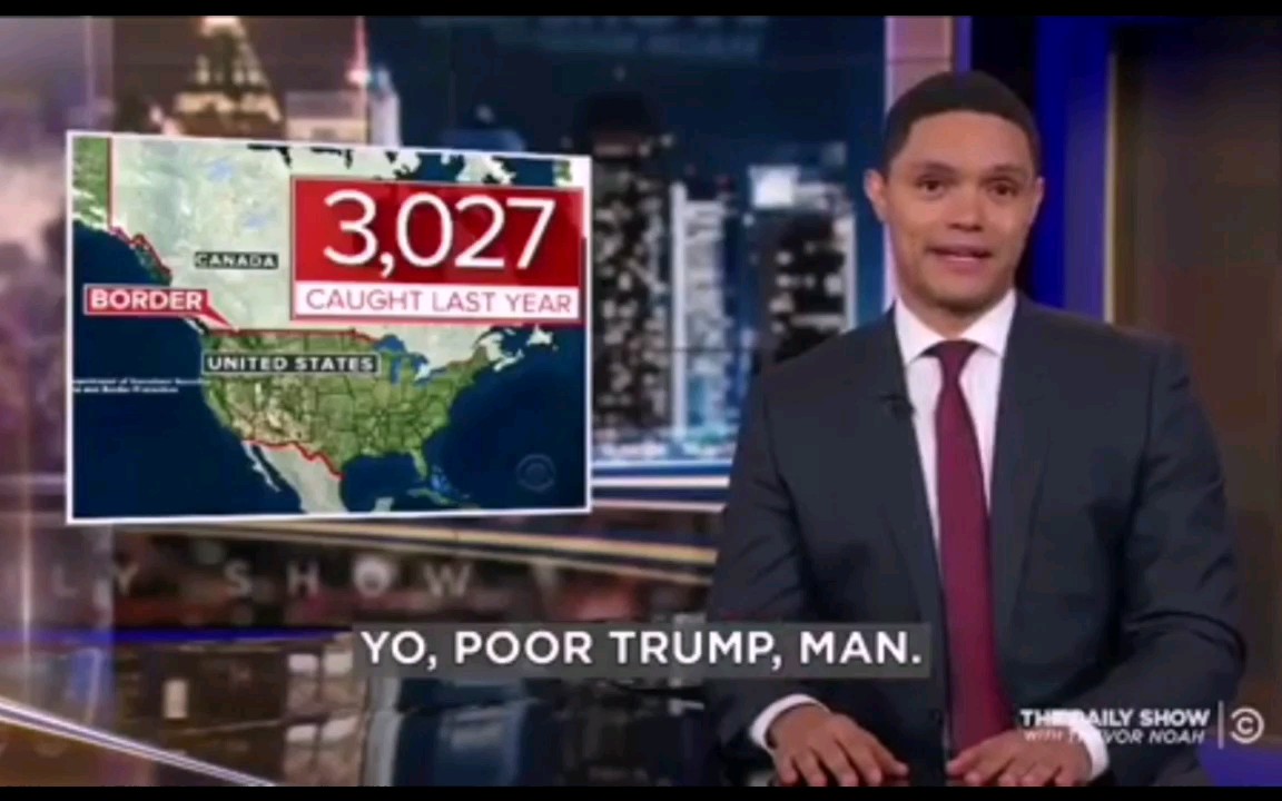 trevor noah#崔娃说事#川建国的边界墙终究还是输了