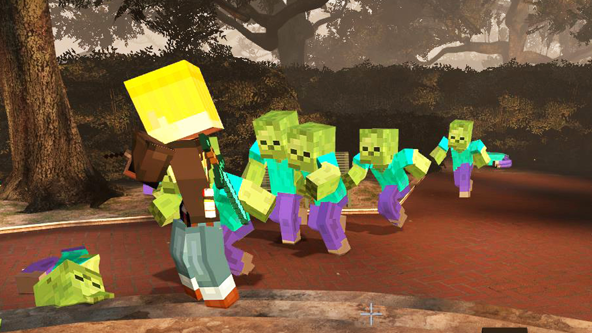 【小本】我的世界求生之路第六章〓黑暗教堂1码头厮杀〓minecraftl4d2