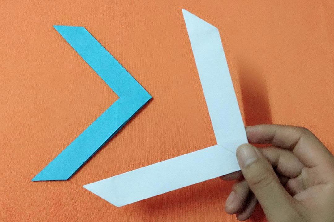 视频:飞出去还能飞回来的折纸回旋镖,分分钟就学会了