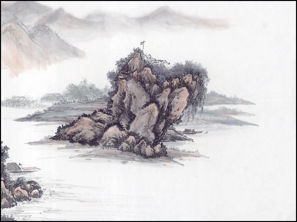 中国山水画壁纸图片大全