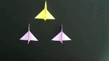 折纸飞机大全 简易歼八折法 04 小智解说 第一视角教你玩爆纸飞机
