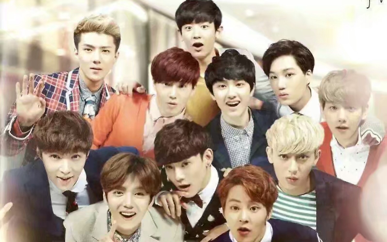 【exo【快乐大本营】20140705期11个人的上瘾