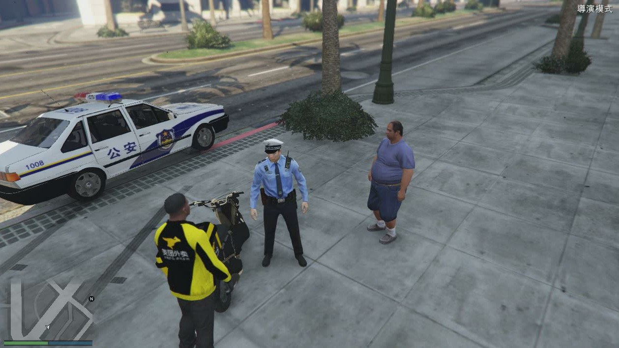 【gta5】用gta5mod还原《谭谈♂跤通》(跤♂警),是什么体验?