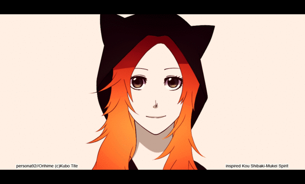 不管你觉得看上去像不像,这是《死神bleach》里面的井上织姬.
