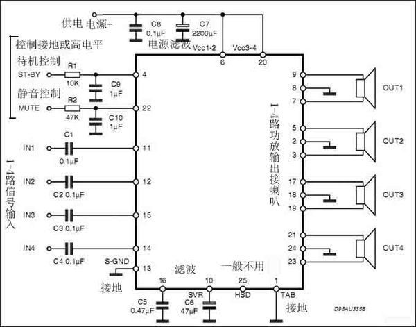 关于7388功放的问题,有图,就是看不懂,最好能解释成中文!