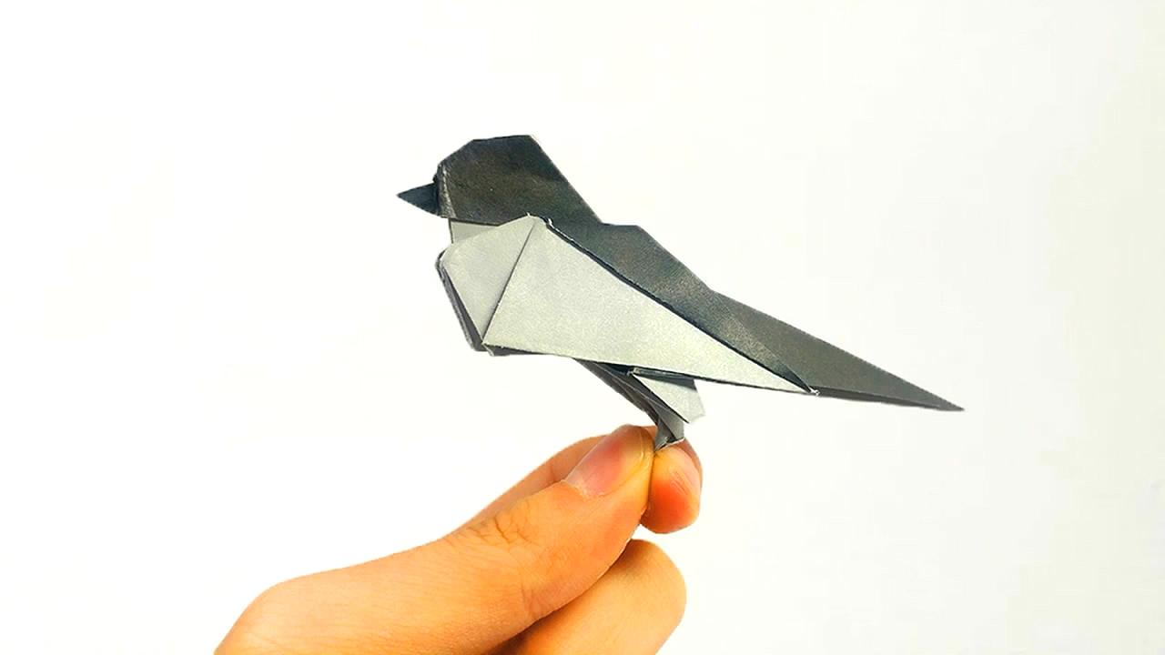 手工折纸diy,教你如何折纸"小燕子"的方法和技巧