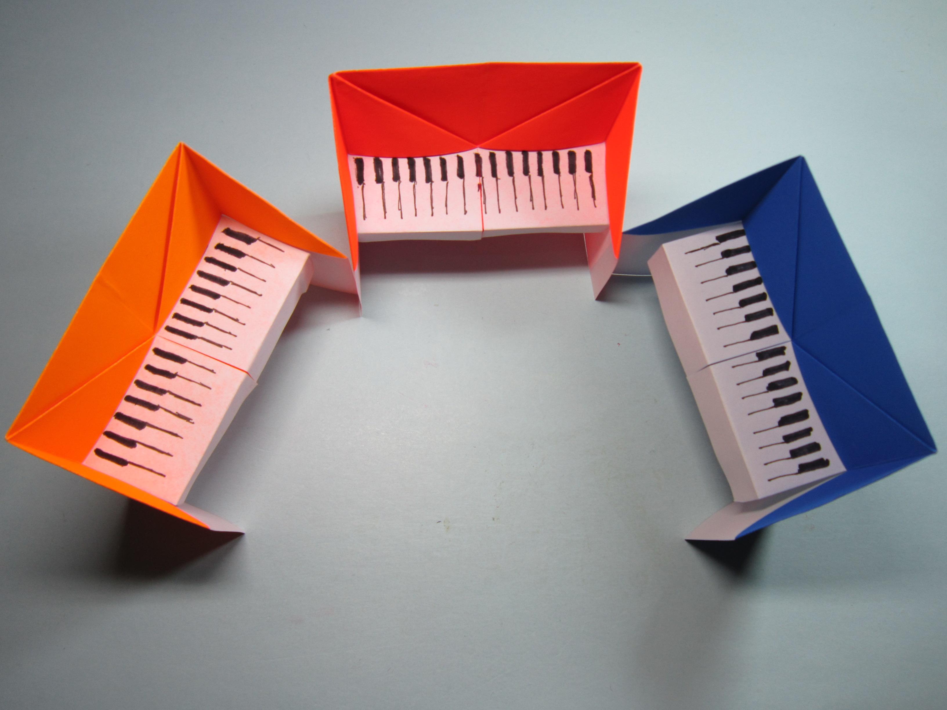 教你用衍纸制作超级漂亮的小钢琴 创意DIY纸艺（幼儿手工折纸花朵简单好看） - 有点网 - 好手艺