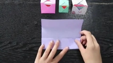 纸钱包制作视频 手工折纸视频教程:钱包