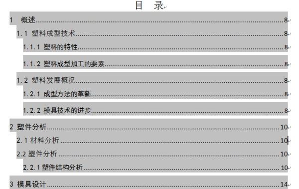 12.27 目录跟正文一样,可以设置字体,字号,行距等格式的.