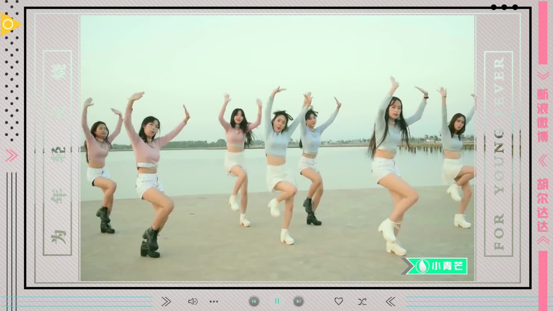 韩国美女girl的超燃舞步,鬼步舞电子音乐舞蹈秀