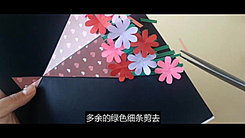 母亲节创意立体花朵折纸贺卡,简单易学有心意,手工折纸视频教程