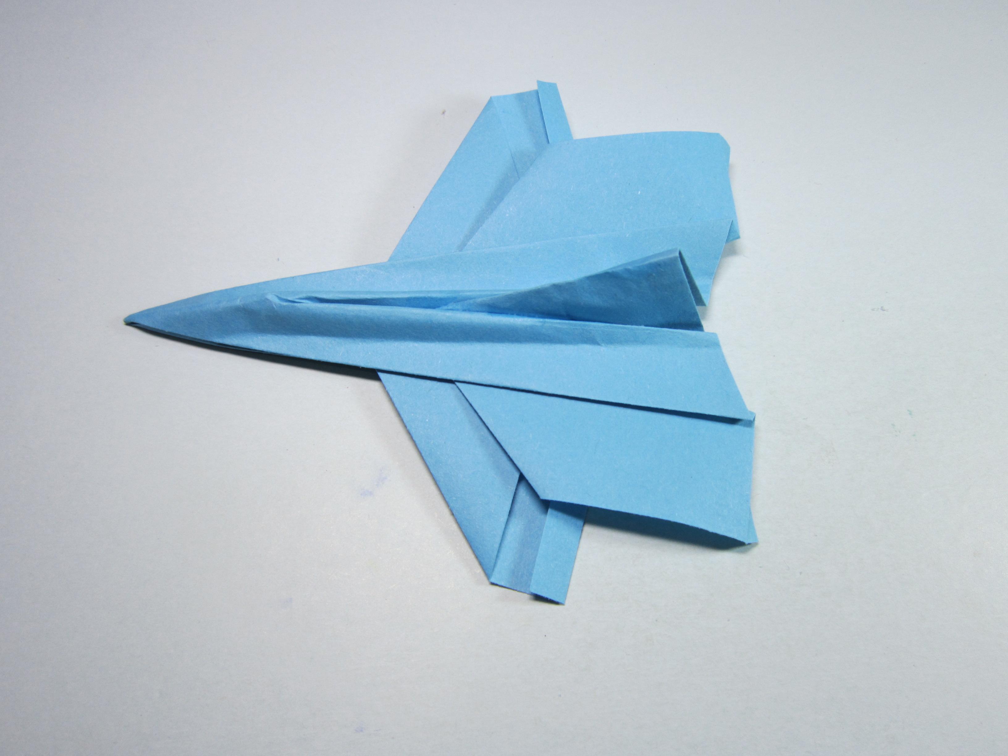 如何制作纸飞机,创意手工飞机的折法,简单的折纸
