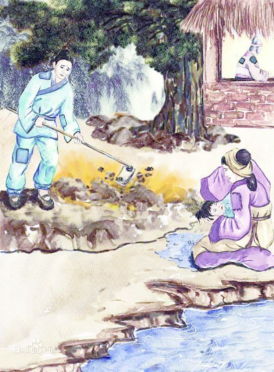 文言文《郭巨埋儿》翻译是什么?