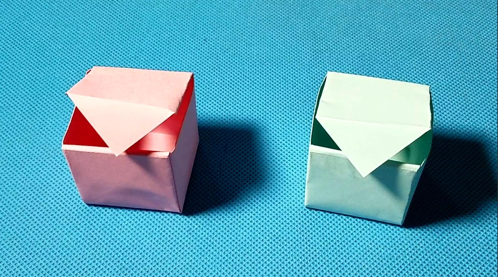 折纸王子教你折纸礼物盒子 儿童折纸大全