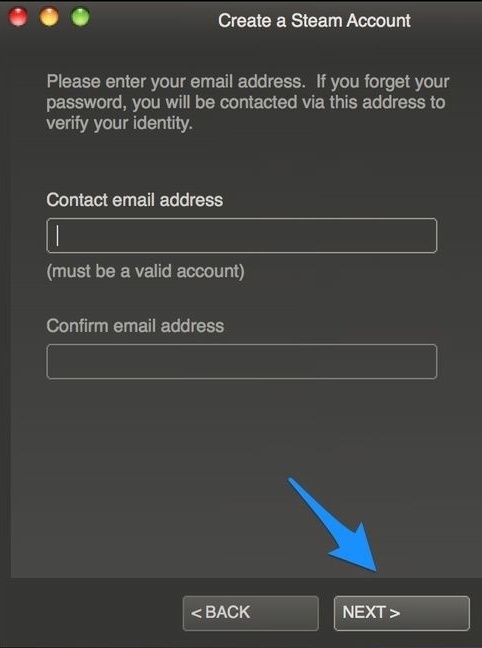 macsteam怎么注册