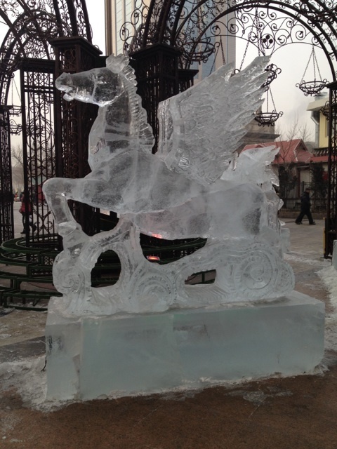 哈尔滨的冰雕,太美了,到底怎么做出来的
