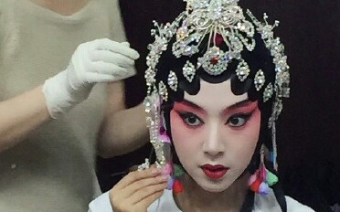 昆曲单雯女神的化妆视频
