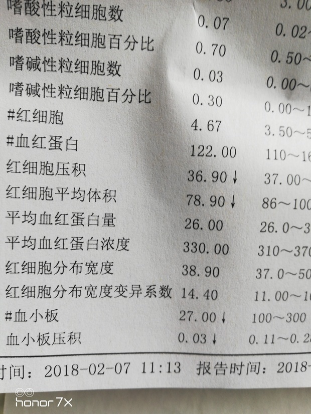 需要您帮忙 血小板减少