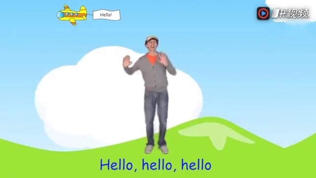 儿童英语歌曲视频推荐 儿童英语儿歌the hello song for children