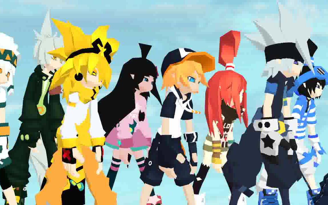 [凹凸世界] 半全员 【极乐净土】 mmd