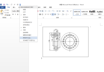 CAD图粘贴到WORD里面是空白图片2014cad教程视频下载图片