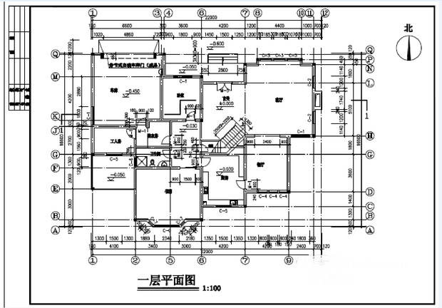 一层砌体带阁楼在结构图纸上夹层和标准层标高怎么表示