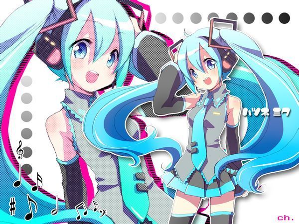 初音未来的手绘图